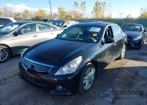 2013 Infiniti G37X from USA, damaged, VIN JN1CV6AR9DM766910